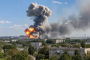 На западе Украины прогремели взрывы на фоне воя сирен