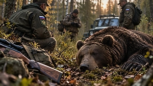 Растерзавший охотника под Вологдой медведь найден мёртвым