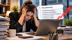 Хочу уволиться!!! Запросы о выгорании достигли минимума за 7 лет, но есть нюанс