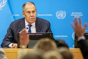 Пресс-конференция Лаврова в ООН вызвала ажиотаж у журналистов