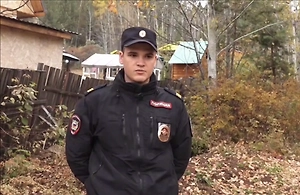 В Иркутской области медведь напал на собак и едва не добрался до хозяйки участка