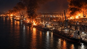 Порты в огне: Морские поставки оружия Украине сократились под гнётом ВС РФ