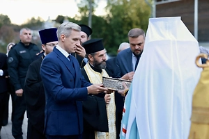 Десницу святителя Спиридона Тримифунтского привезли в Смоленск
