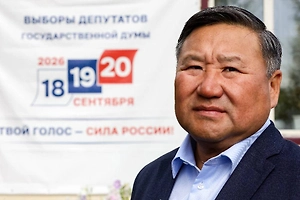 Ховалыг набирает почти 96% голосов на выборах главы Тувы по первым протоколам