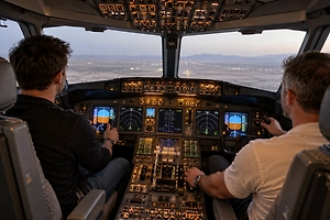 Вывели из пике: Самолёт Flydubai посадили летевшие в командировку пассажиры-пилоты