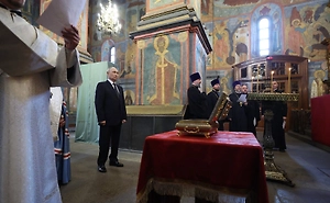 Путин рассказал о сильных впечатлениях от посещения мощей Дмитрия Донского