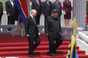 Ким Чен Ын получил поздравительную телеграмму от Путина к годовщине КНДР
