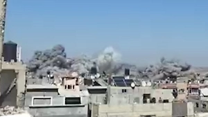 Израиль нанёс ракетную атаку на палестинский лагерь Нусейрат, есть пострадавшие
