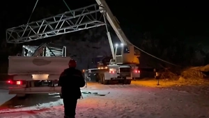 Две из пяти повреждённых опор ЛЭП в Мурманской области работали с 1966 года