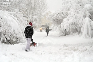Американцы в панике сметают с полок продукты из-за грядущего похолодания до -17°