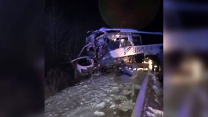 Число находящихся в больницах Приморья после ДТП с автобусом возросло до семи