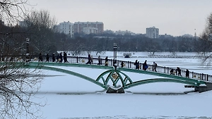 Минувшая ночь в Москве стала самой морозной за зиму