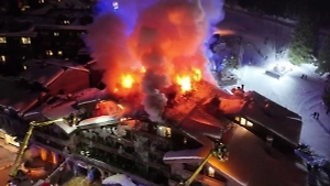 Пожар в пятизвёздочном отеле в Куршевеле полностью ликвидирован
