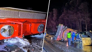 На трассе «Кола» после смертельного ДТП из цистерны вылилось 15 тонн топлива