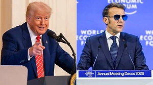 «Что с ним, к чёрту, случилось?» Трамп назвал прикольными тёмные очки Макрона