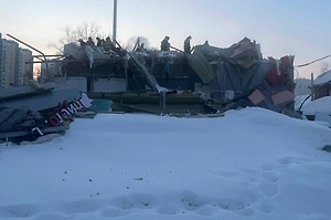 Рухнувший ТЦ в Новосибирске был построен самовольно