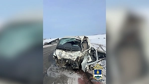 16-летняя школьница погбила в ДТП в Бурятии, её одноклассник в реанимации