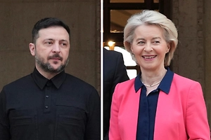 The Telegraph: Фон дер Ляйен погрозила пальцем Зеленскому на встрече в Париже