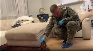 Появилось видео с места обнаружения тела дочери Елены Церетели и схроном убийцы