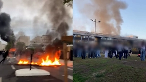Лицей имени Манделы загорелся во Франции во время школьного бунта