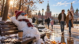 В большинстве регионов России зима будет аномально тёплой