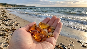 Янтарная лихорадка на Балтике: Туристы платят до ₽25 тысяч за поиски «солнечного камня»