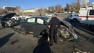 В Уфе шестеро детей пострадали в ДТП с тремя иномарками