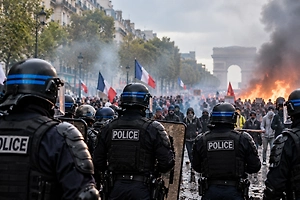 Во Франции усилят полицию перед новыми протестами 24 октября