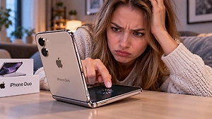Полмиллиона на ветер: Складной iPhone Duo ломается пополам и намертво зависает в первый же день