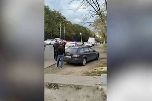 Сотрудники ТЦК погнались за машиной с ребёнком и устроили ДТП