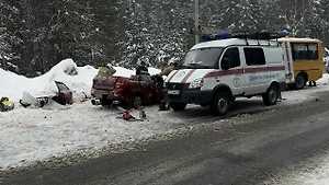 В Удмуртии произошло смертельное ДТП со школьным автобусом