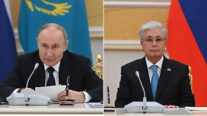 Путин проводит телефонный разговор с президентом Казахстана Токаевым