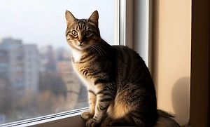 Пенсионер выпал из окна высотки, пытаясь спасти кошку