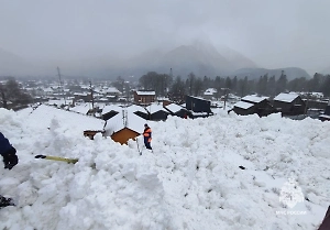 В МЧС рассказали о последствиях схода лавины в Архызе