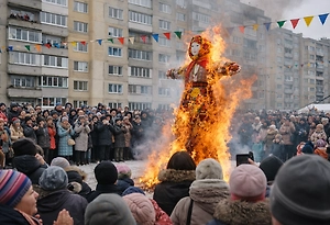 Сжёг чучело — получил протокол: россиян предупредили о рисках Масленицы