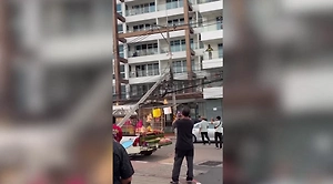 «Русский район» в Паттайе остался без света из-за массового падения фонарей