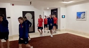 Российские футболистки тренируются в ОАЭ под шум ракетных ударов