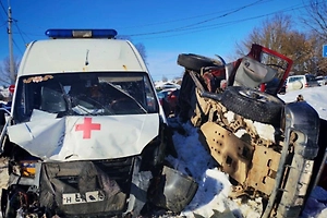 Один человек стал жертвой ДТП со скорой в Твери, ещё семеро пострадали