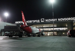 Нижегородский аэропорт обеспечил приём 16 летевших в Москву рейсов