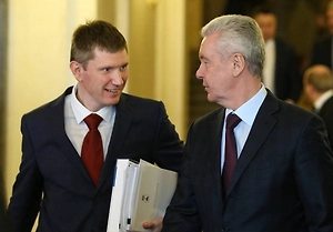 Собянин и Решетников пошутили об аномальных снегопадах в Москве