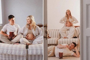 Гимнастка Нагорная рассказала мужу о второй беременности, необычно разыграв его