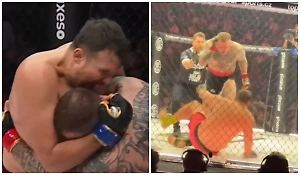 Укусил за ухо Бабу-Ягу и спасался бегством: главный бой ММА в Чехии закончился скандалом