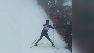 Британский лыжник опозорился на Кубке мира, выпив 12 банок пива прямо во время гонки