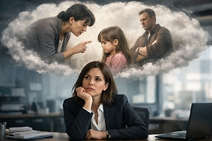 Почему внутренний критик звучит точь-в-точь как мама или папа? Разбираемся с последствиями детства