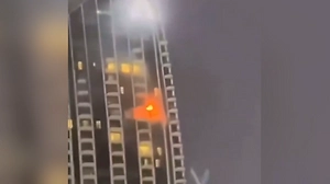 Беспилотник Ирана врезался в небоскрёб Address Creek Harbour в Дубае