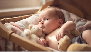 Россияне стали выбирать «белый шум» вместо колыбельных для сна детей