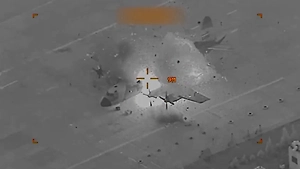 ВВС США показали видео уничтожения иранских самолётов на юго-востоке страны