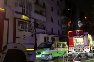 В Севастополе ликвидировали пожар, возникший после взрыва