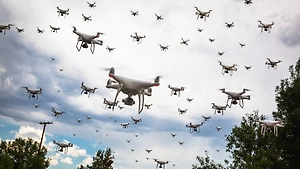 Российская ПВО отбила самую массированную атаку дронов ВСУ за год