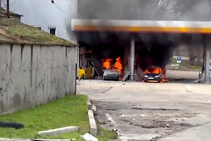В Запорожской области умерла женщина, пострадавшая при атаке дрона на АЗС
